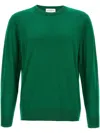 Ballantyne R Neck Sweaters And Cardigans In Green