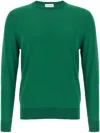 Ballantyne R Neck Sweaters And Cardigans In Grün