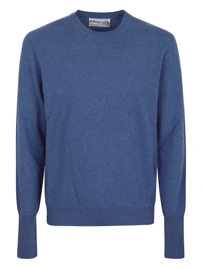 Ballantyne Crew-neck Sweater In Blue