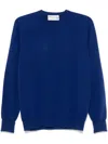 Ballantyne Crew-neck Sweater In Blue