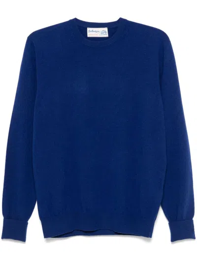Ballantyne Crew-neck Sweater In Blue