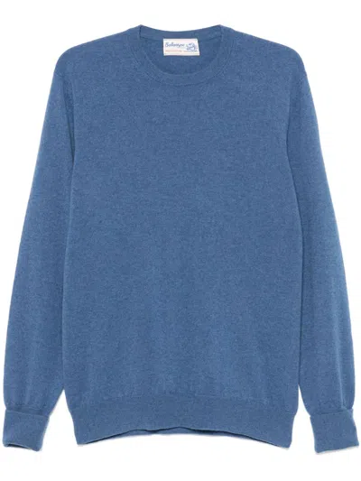 Ballantyne Crew-neck Sweater In Blue