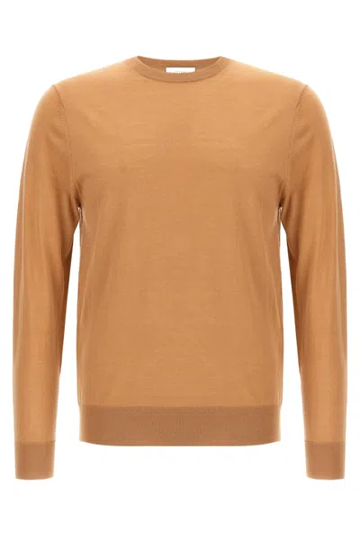 BALLANTYNE BALLANTYNE CREWNECK RIBBED JUMPER