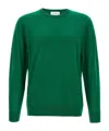 Ballantyne R Neck Sweaters And Cardigans In Green
