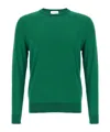 Ballantyne R Neck Sweaters And Cardigans In Green