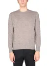 Ballantyne Crew Neck Sweater In Gray