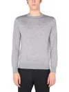 Ballantyne Crew Neck Sweater In Grey