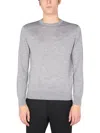 Ballantyne Crew Neck Sweater In Grey