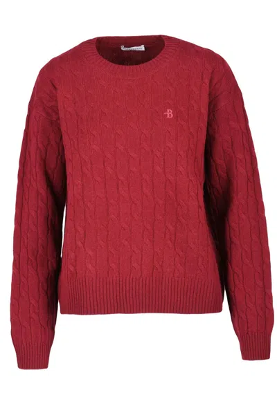Ballantyne Crew Neck Sweater - Red