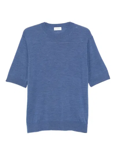 Ballantyne Crew Neck T-shirt In Blue