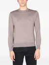 Ballantyne Crew Neck Sweater In Gray