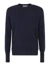 Ballantyne Wool Pullover In Blue