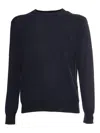 Ballantyne Classic Crew Neck Pullover In Animal Print