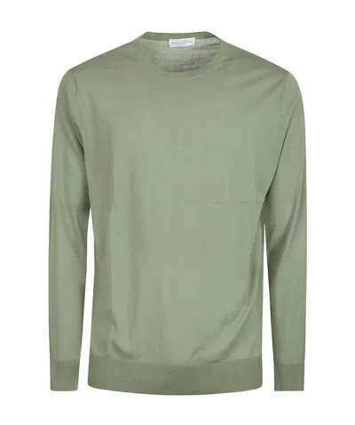 Ballantyne Crewneck Sweater In Green