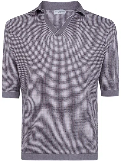 Ballantyne Derby Polo Shirt In Multi