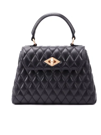 Ballantyne Diamond Quilted Tote Bag In Black