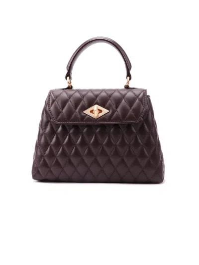 Ballantyne Diamond Quilted Tote Bag In Brown