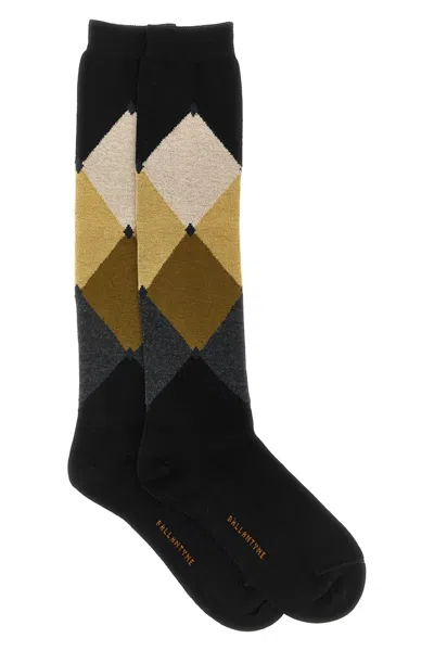 Ballantyne Socken "diamond" In Schwarz