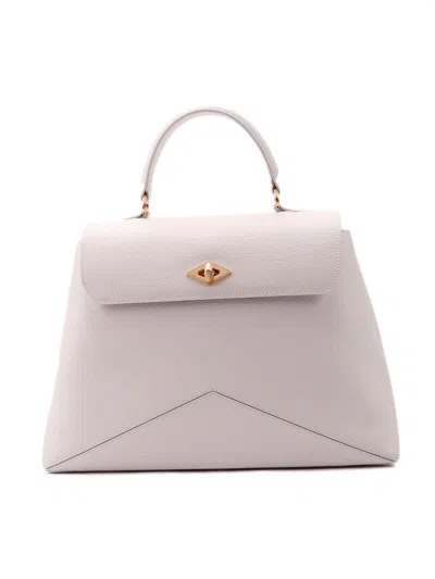 Ballantyne Diamond Tote Bag In White