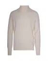 Ballantyne Dolcevita In Cashmere Panna In Neutral