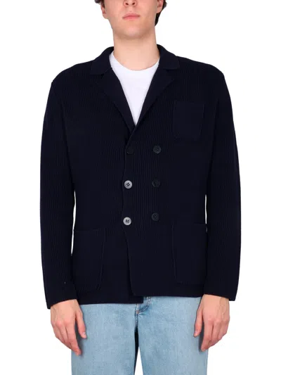 BALLANTYNE BALLANTYNE DOUBLE-BREASTED CARDIGAN JACKET