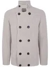 Ballantyne Double Breasted Over Jacket Clothing In Neutral