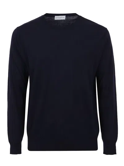 Ballantyne Classic Cotton Sweater For Men In Blue