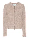 Ballantyne Full Zip Cardigan In Multi