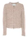 Ballantyne Full Zip Cardigan In Multicolor