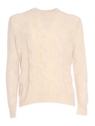 Ballantyne Girocoll In Beige