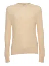 Ballantyne Ocher Pullover In Beige