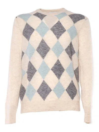 Ballantyne Girocoll In Beige