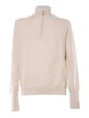 Ballantyne Girocoll In Beige