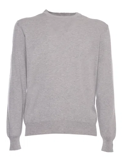 Ballantyne Grey Pullover In Grey
