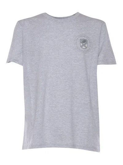 BALLANTYNE GRAY T-SHIRT WITH LOGO