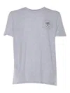 Ballantyne Gray T-shirt With Logo In Grey