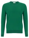 Ballantyne R Neck Sweaters And Cardigans In Green