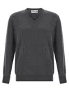 Ballantyne V-neck Sweater Sweaters And Cardigans Gray In Gray