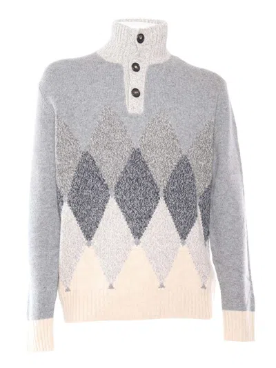 Ballantyne High Neck In Gray