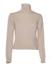 Ballantyne T Neck Pullover In White