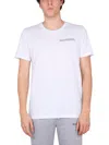 Ballantyne Jersey Crew Neck T-shirt In White