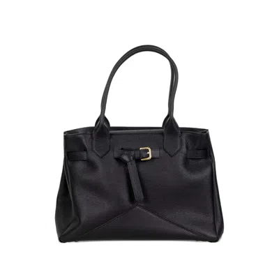 Ballantyne Kate 990 Buckle-detail Tote Bag In Black