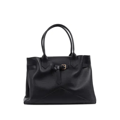 Ballantyne Kate Leather Tote Bag In Black