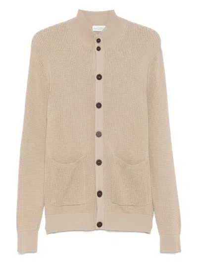 Ballantyne Knitted Cardigan In Neutrals