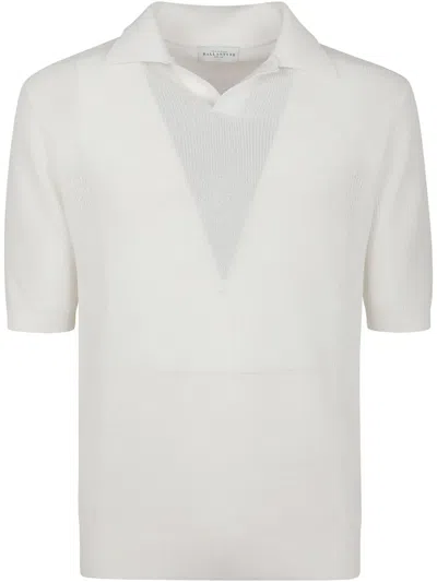 BALLANTYNE KNITTED POLO SHIRT
