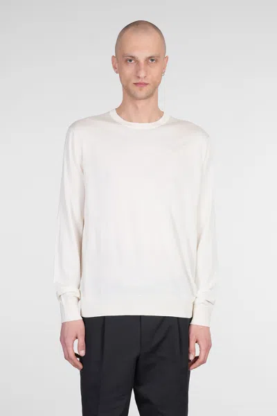 BALLANTYNE KNITWEAR IN BEIGE SILK