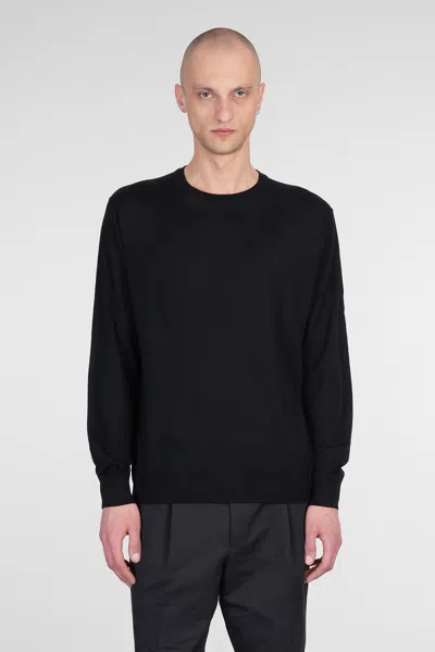 BALLANTYNE KNITWEAR IN BLACK SILK