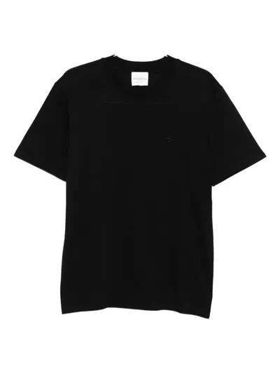 Ballantyne Logo-embroidered T-shirt In Black
