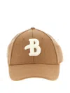 Ballantyne Logo-patch Cap In Brown