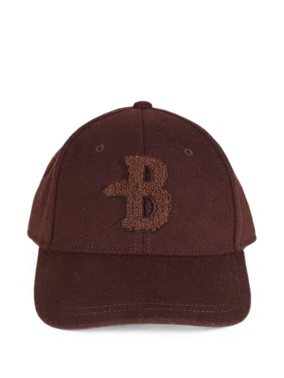 Ballantyne Logo-patch Baseball Cap In Brown